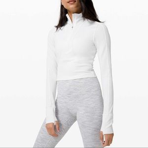 Lululemon Take it in Stride 1/2 Zip NWT Size 6
